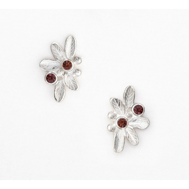 Lingonberry earrings