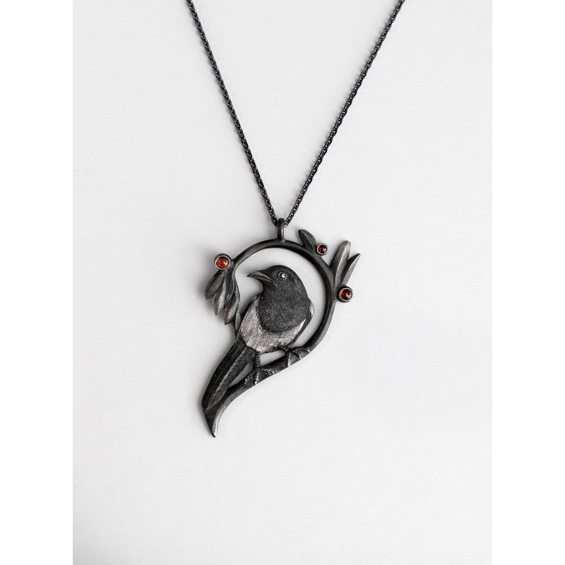 Magpie pendant