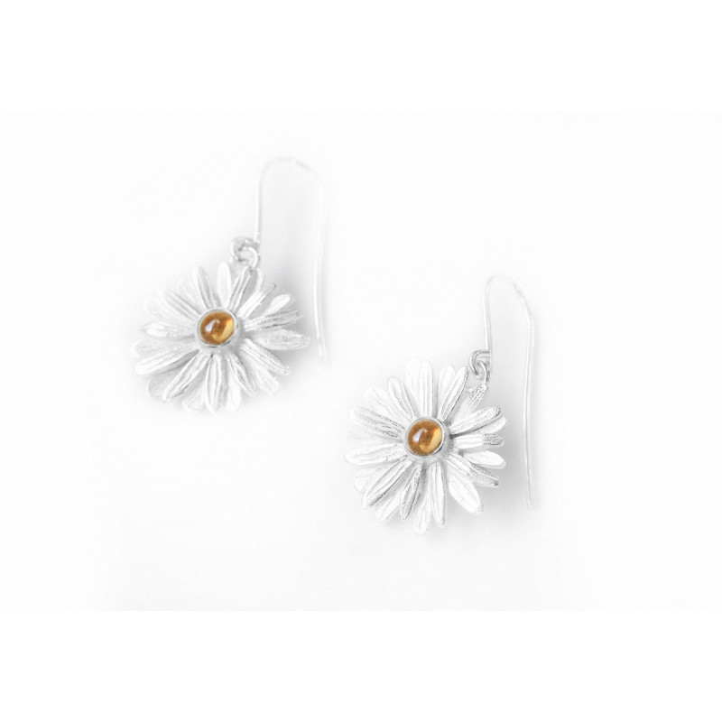 Daisy hanging earrings