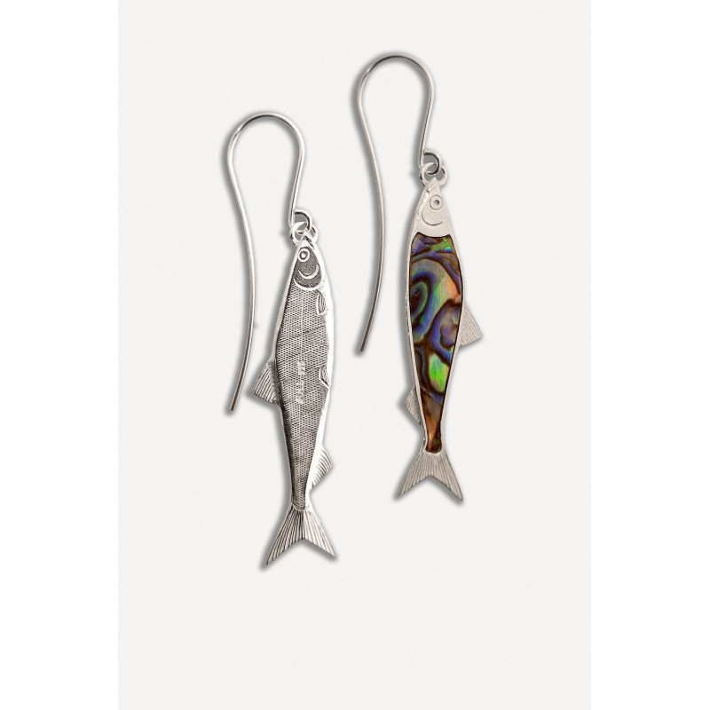 Cisco fish earrings